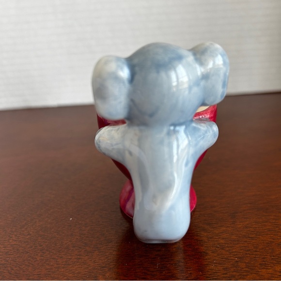 Colourful and Cute Vintage Ceramic Animal Egg Cups Set of 4 - Picture 8 of 14